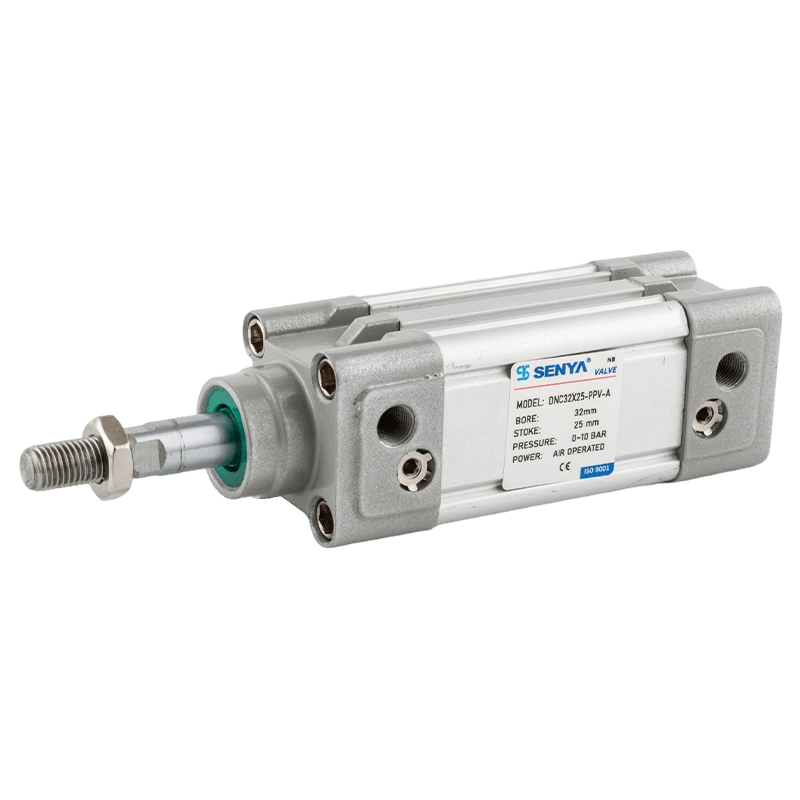 กระบอกลมมาตรฐาน ISO 15552 แอคชูเอเตอร์แบบนิวแมติกเพื่อการหล่อลื่นที่รวดเร็วและยืดหยุ่น