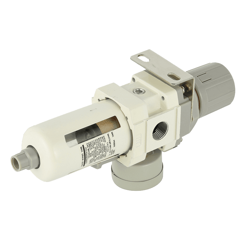 AEW Series Filter-Regulator with Round Pressure Gauge